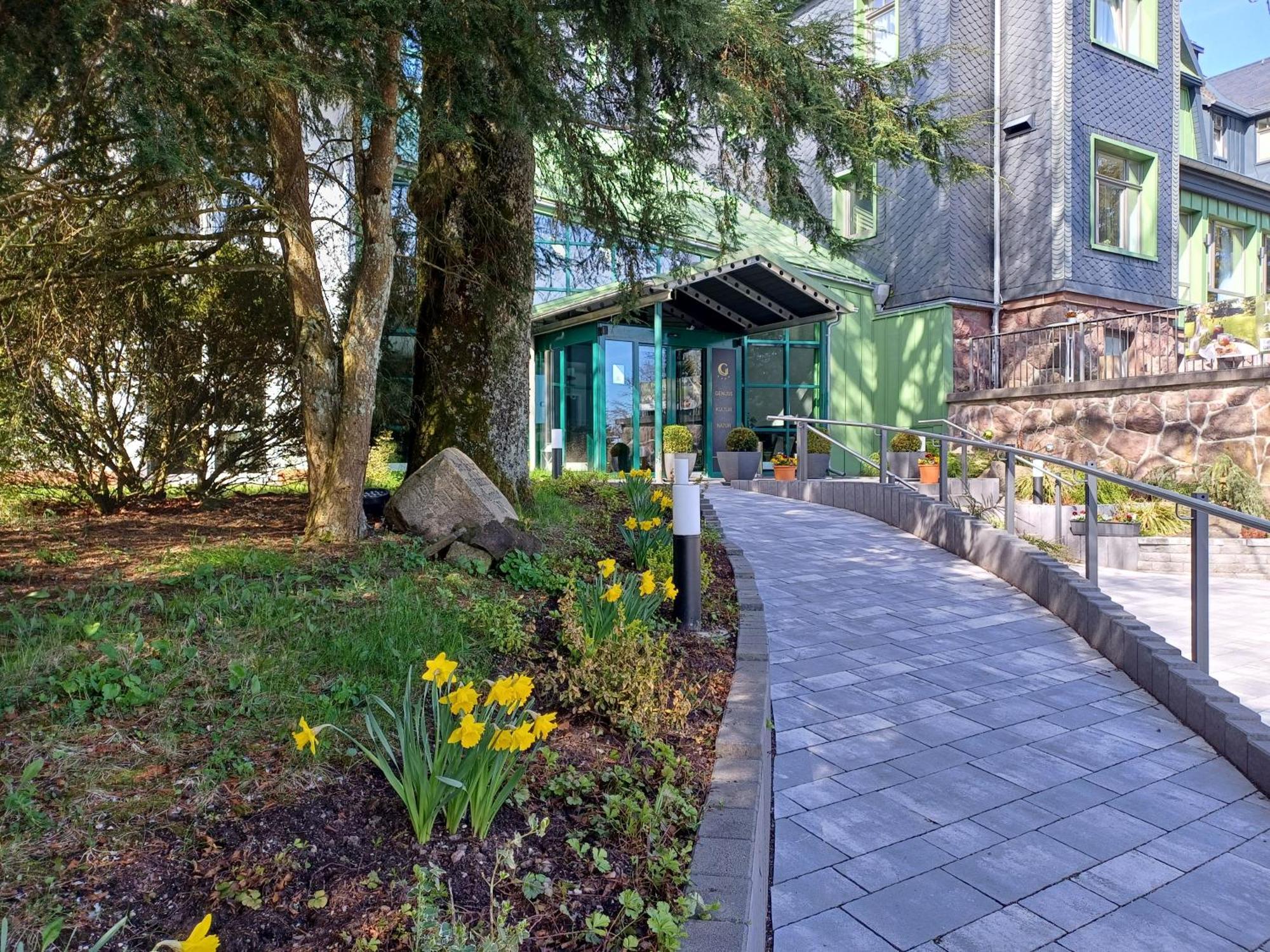 Berg & Spa Hotel Gabelbach Ilmenau Exterior foto